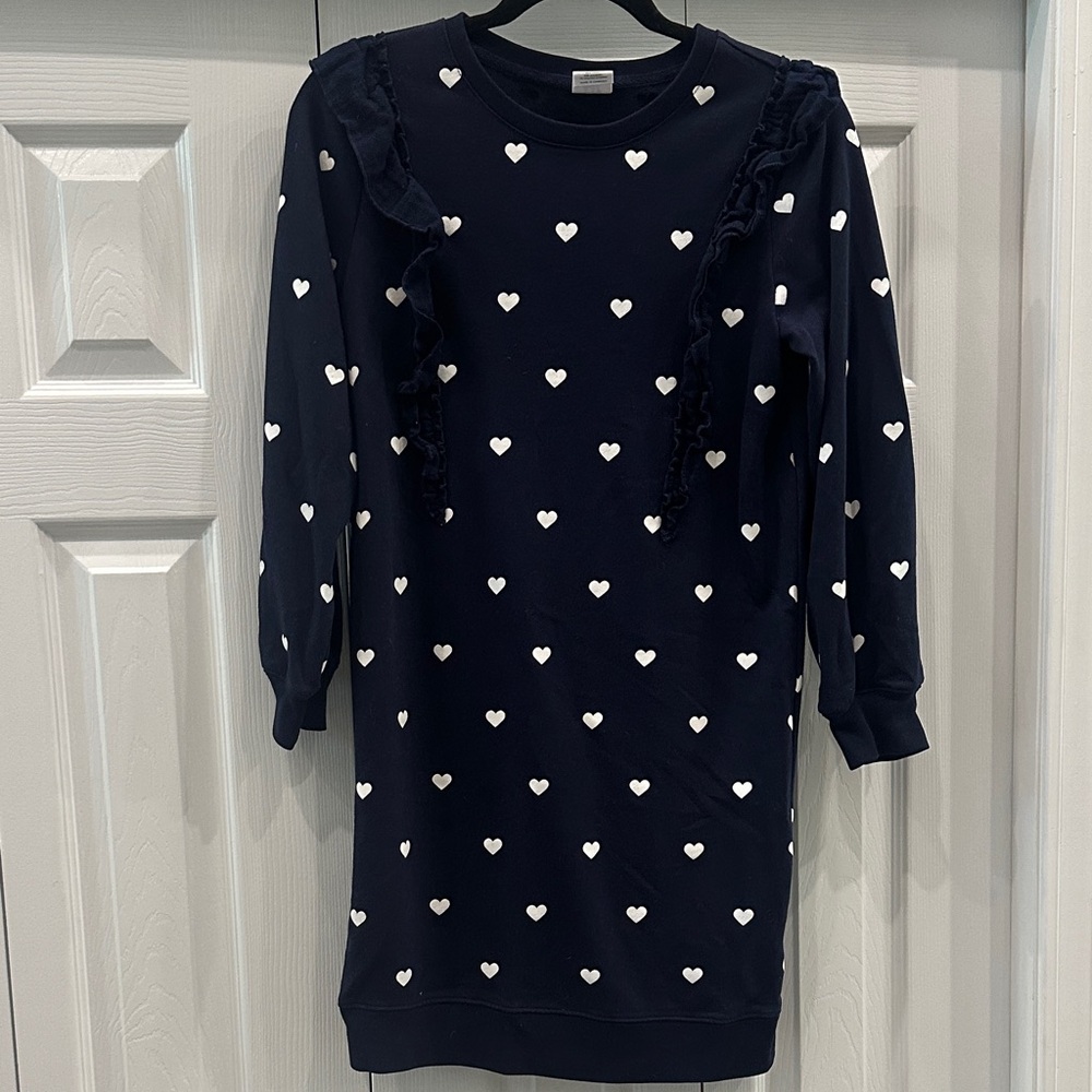 GAP Navy Kids Dress with Heart Design